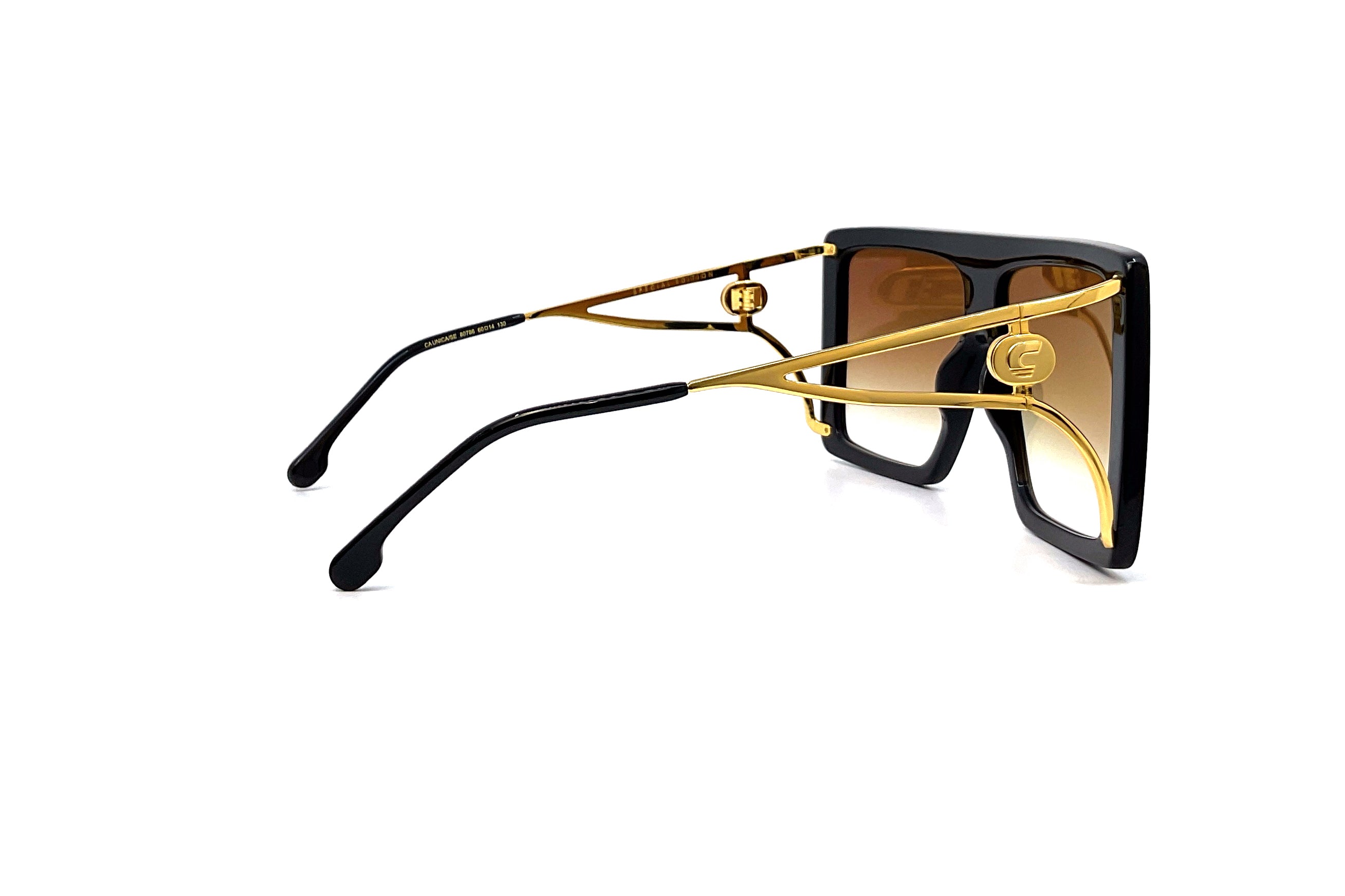 Carrera Unica Sunglasses for Men & Women - Classic Black Aviator Style - UV Protection & Polarized Lenses - Perfect for Driving, Travel & Outdoor Activities