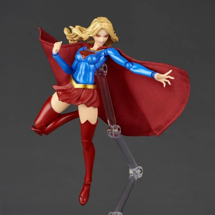 Amazing Yamaguchi Revoltech Supergirl Action Figure NR032 - Collectible DC Comics Superhero Toy for Display & Play