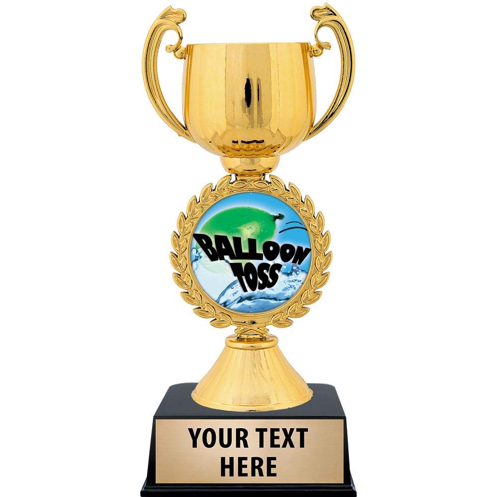Personalized Balloon Toss Trophy - 7.25