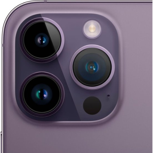 iPhone 14 Pro Max 512GB Deep Purple (AT&T) - Premium Smartphone with A16 Bionic Chip & Pro Camera System for Photography, Gaming & Business Use