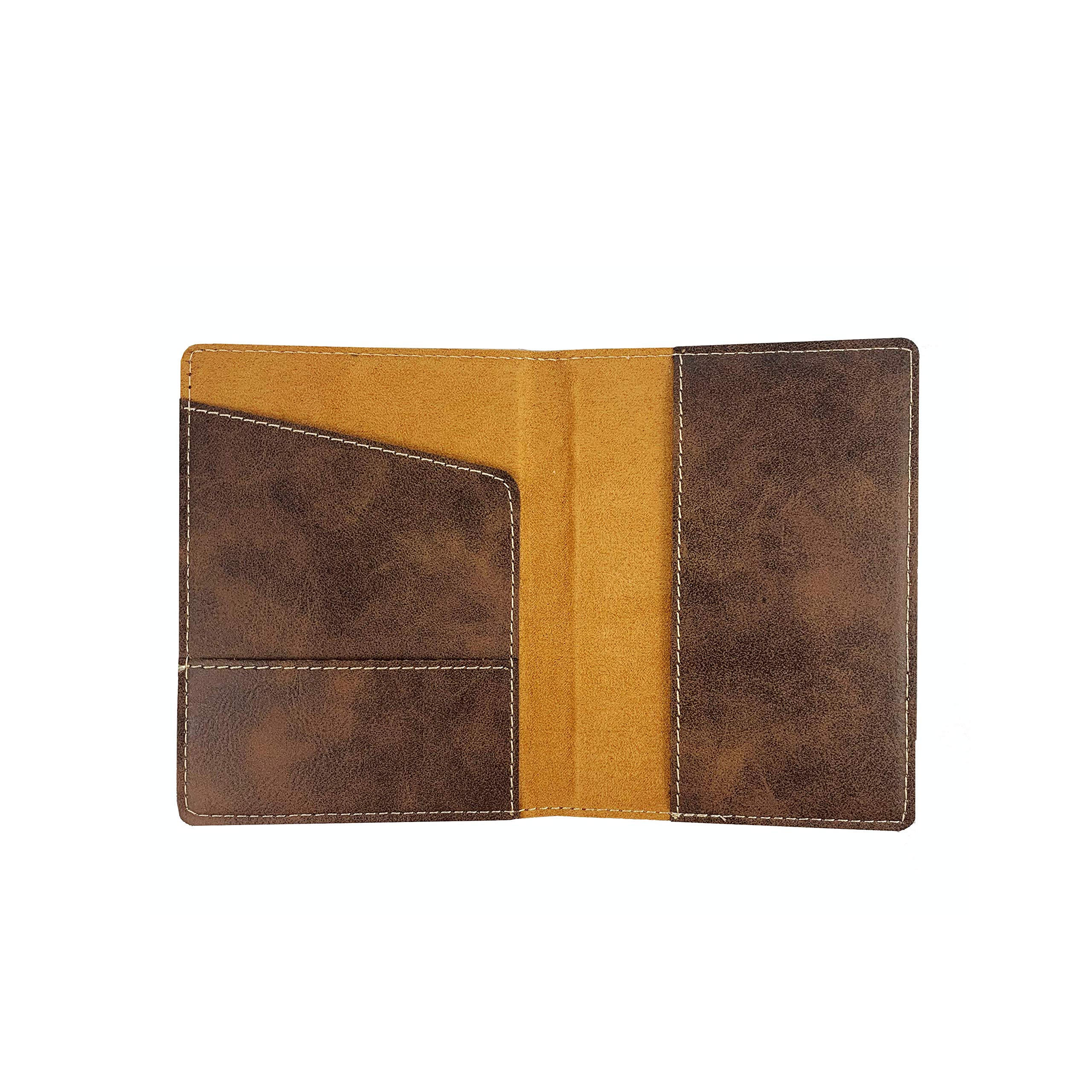 O'Neill Irish Coat of Arms Genuine Leather Passport Holder - Travel Wallet for Men & Women - Perfect for International Trips, Airports and Document Protection