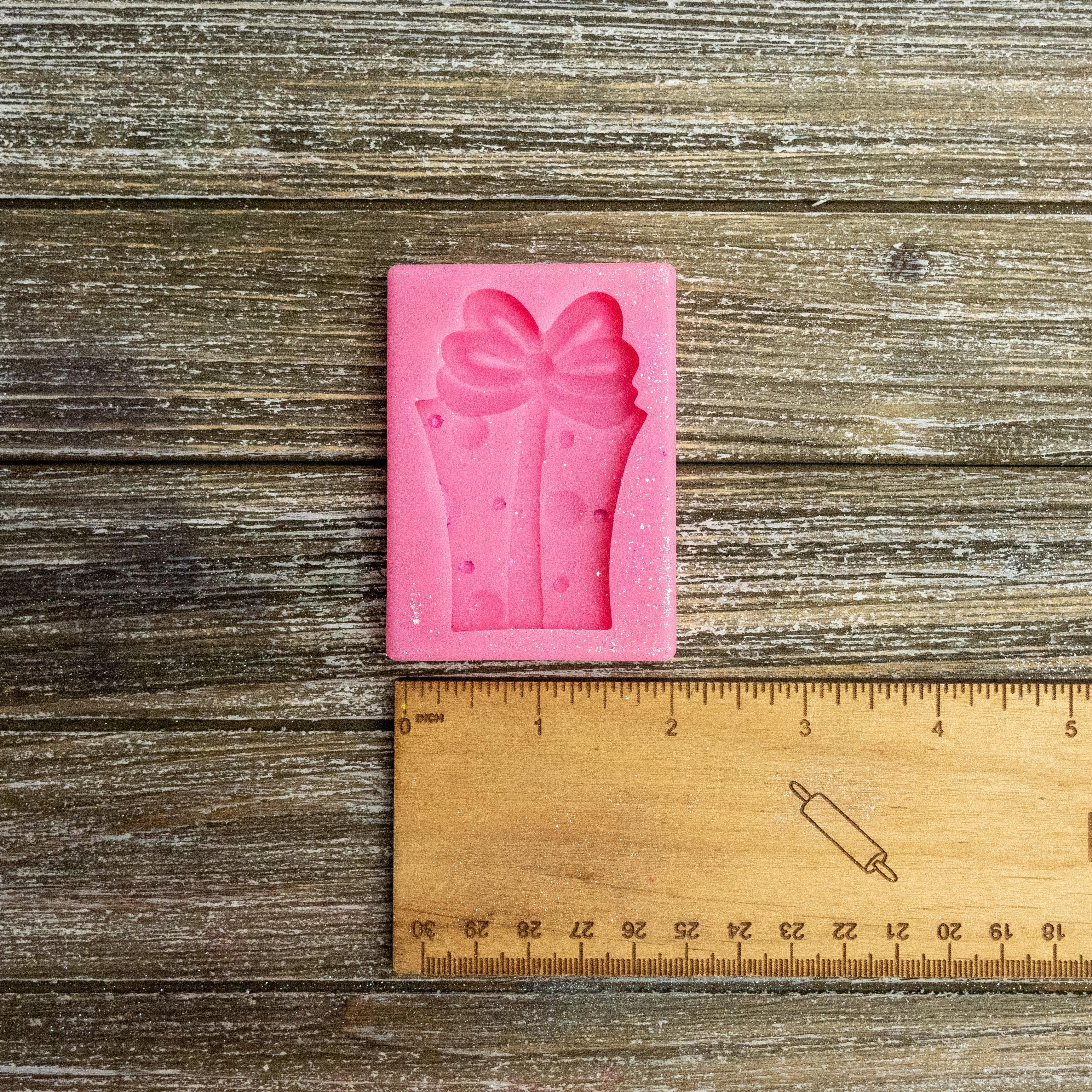 Bakell® Christmas & Birthday Present Silicone Mold - DIY Chocolate, Candy, Soap & Candle Making Supplies for Holiday Gifts & Party Decorations