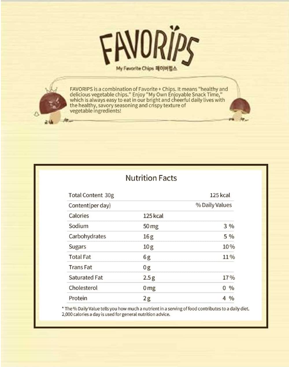 Organic Shiitake Mushroom Snacks 30g - Korean Farm Fresh, Vegan & Healthy Dried Mushroom Chips | Perfect for On-the-Go, Office Snacking & Keto Diet