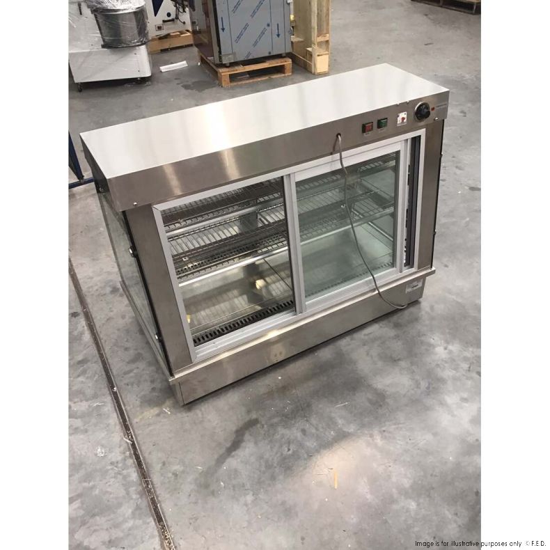 BonVue C4HT12 Drop-In Countertop Heated Display Case - 12