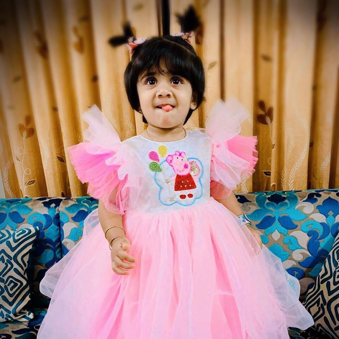 Pre Order: Customized Peppa Pig Dress for Kids - Cute Cartoon Character Costume for Birthday Parties, Halloween & Dress-Up Play