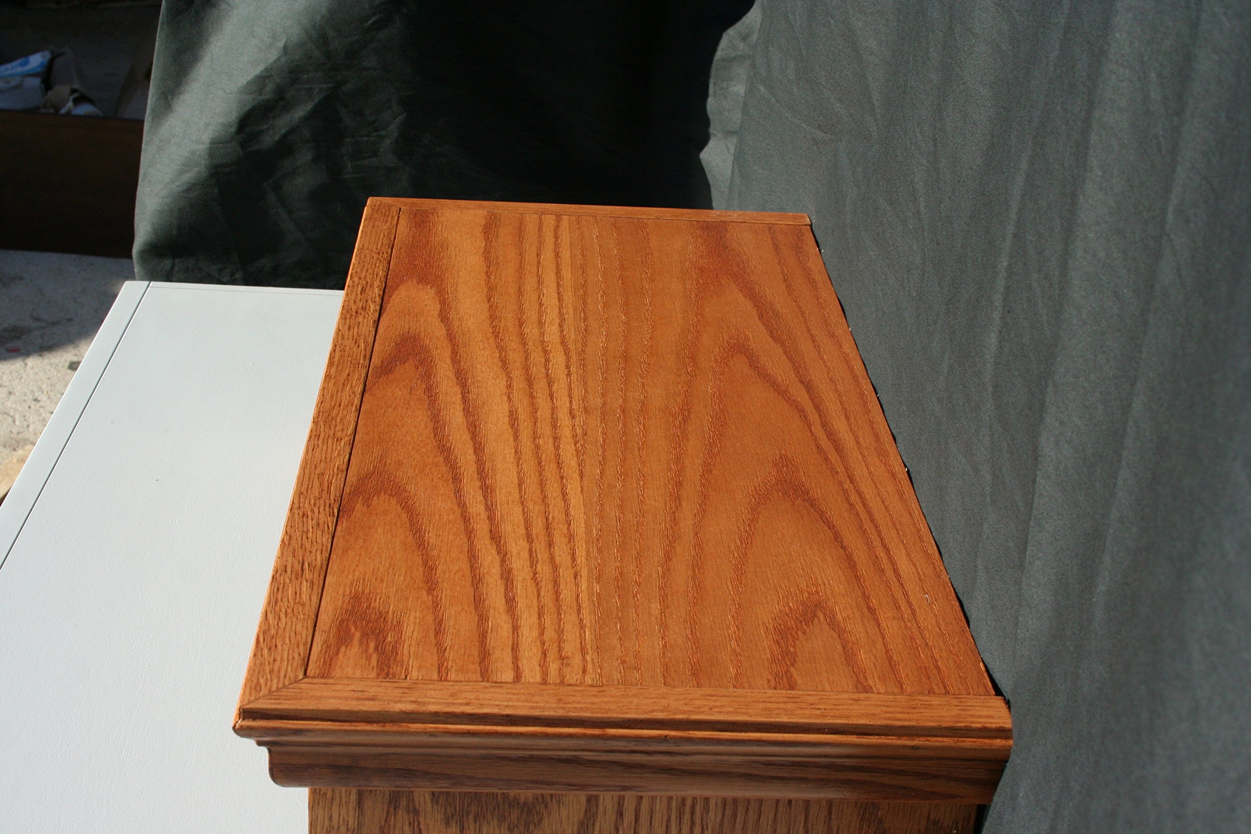 Oak TV/Monitor Riser Stand - 26
