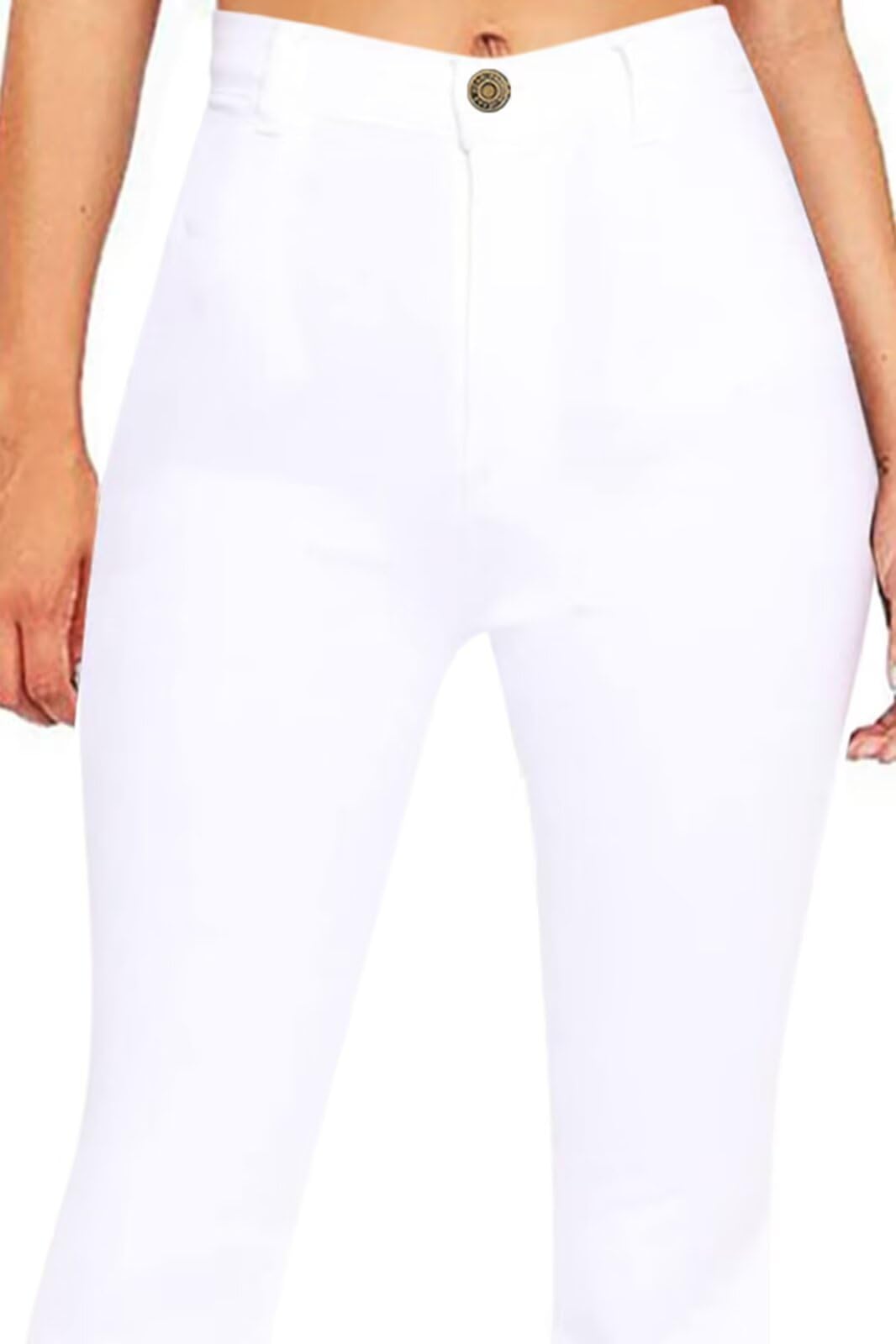 Women's High Waisted Bootcut Flare Jeans - Stretchy Slim Fit Bell Bottom Pants for Casual Wear & Night Out | KDF Denim Fashion