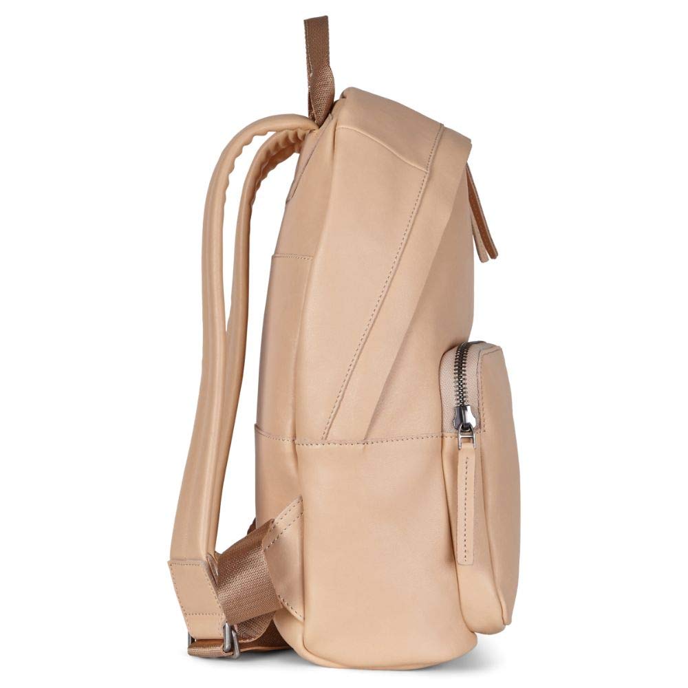 ECCO Men's Casper Small Backpack - Lightweight Travel Backpack for Work & School, Tan, One Size | Perfect for Commuting, Hiking & Everyday Use