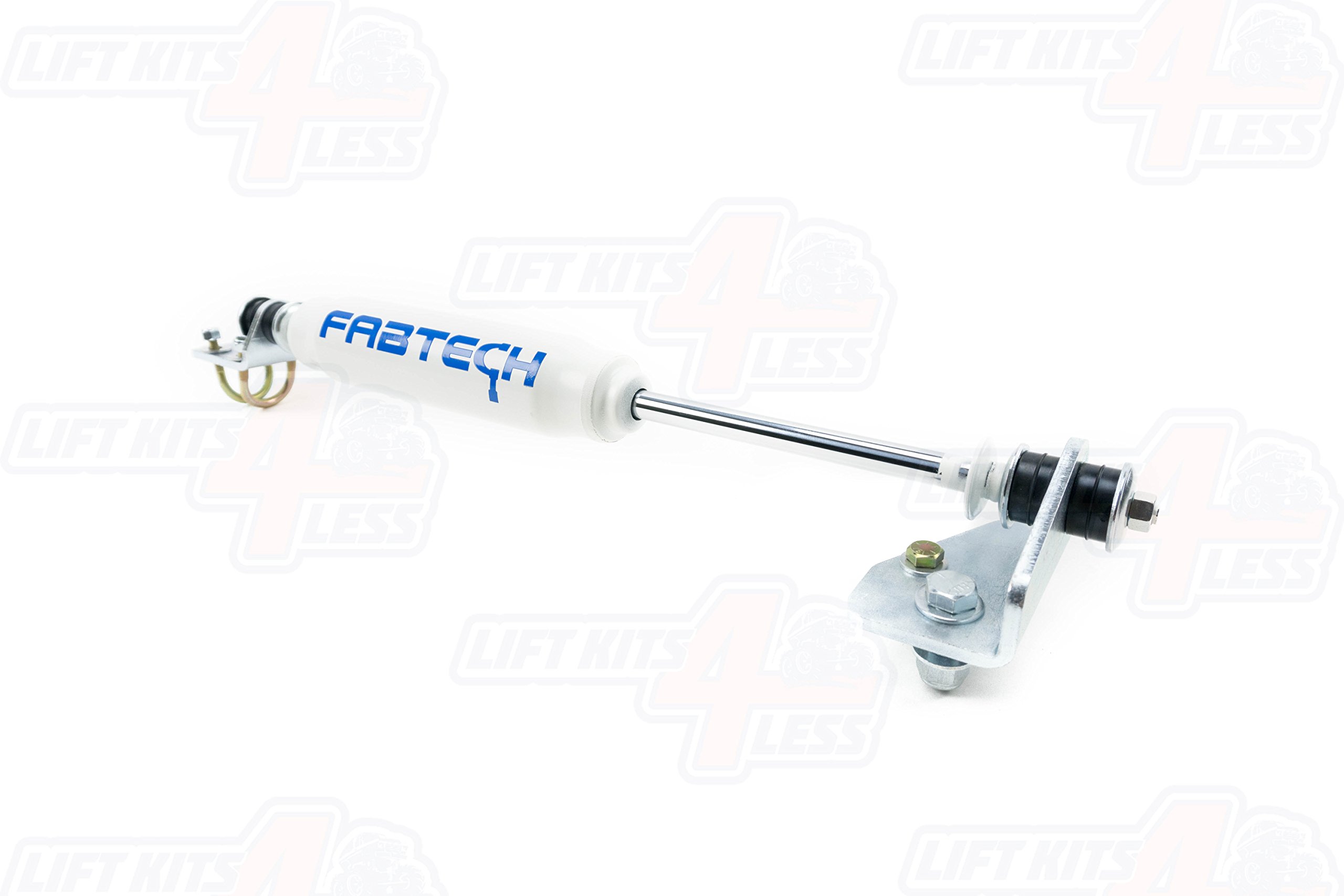 Fabtech FTS8003 Heavy-Duty Steering Stabilizer for Trucks & Jeeps – Off-Road Performance & Vibration Control for Smooth Driving