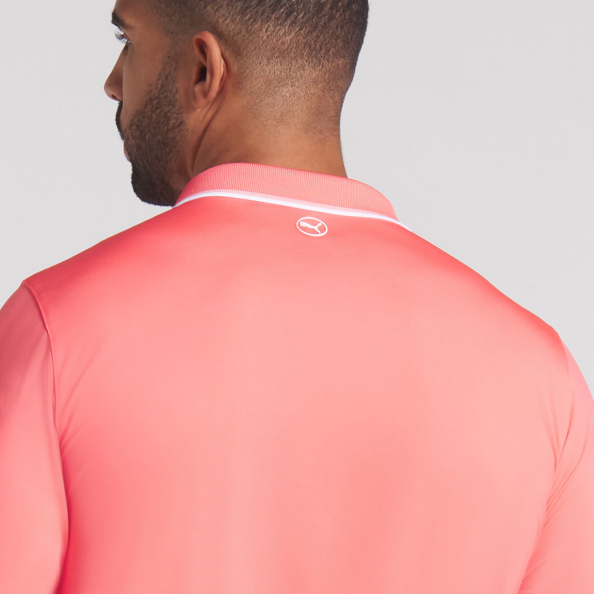 Premium MATTR Elevated Solid Golf Polo Shirt for Men - Moisture-Wicking, UV Protection & Breathable Fabric - Perfect for Golf, Casual Wear & Outdoor Activities