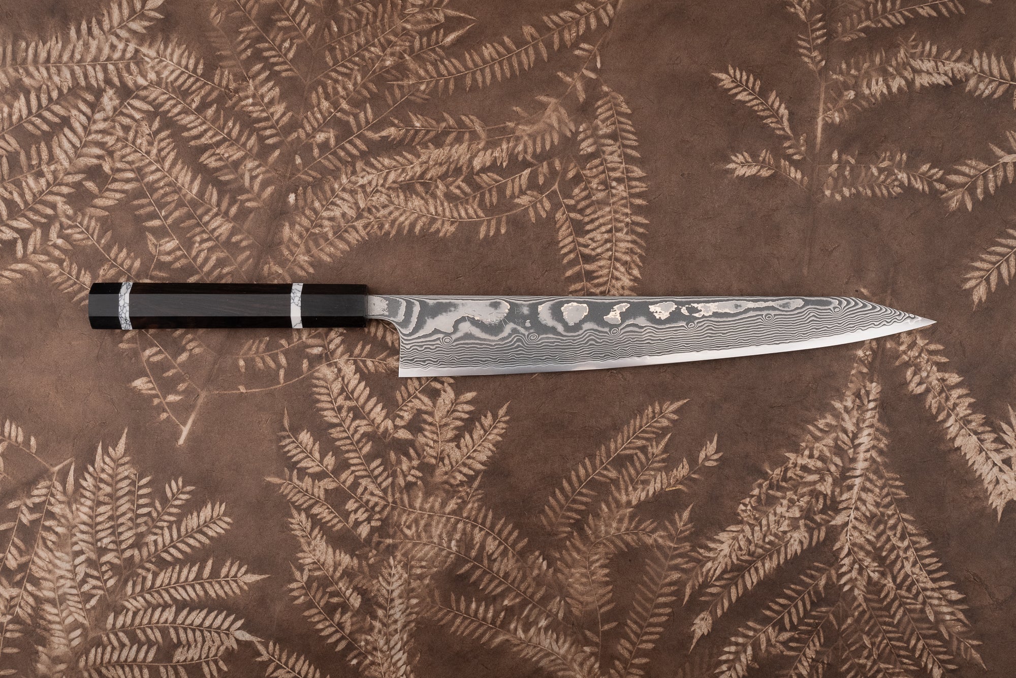 Premium Tetsuhiro SG2 Damascus Kiritsuke Sujihiki Knife 270mm - Japanese High-Carbon Steel Chef's Knife for Slicing Meat, Sushi & Vegetables - Perfect for Professional Chefs & Home Cooking