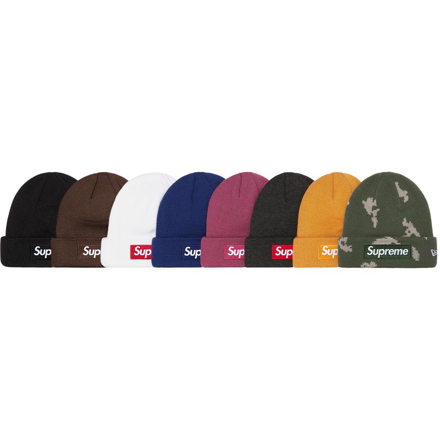 Supreme 21FW New Era Box Logo Beanie - Warm Winter Skull Cap for Men & Women - Perfect for Streetwear, Snowboarding, and Urban Fashion
