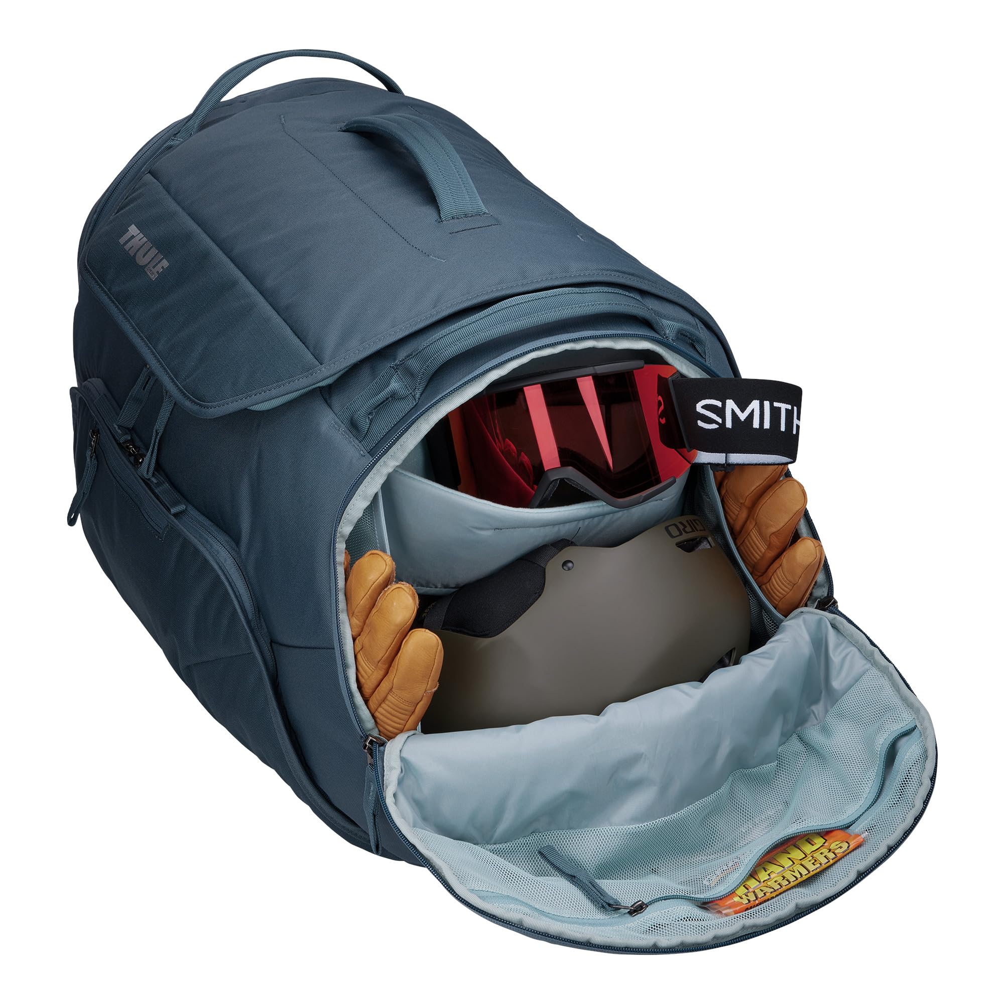 Thule RoundTrip 80L Duffel Bag - Waterproof Travel Duffel with Multiple Storage Compartments for Ski, Snowboard & Outdoor Gear - Perfect for Winter Sports, Camping & Adventure Travel