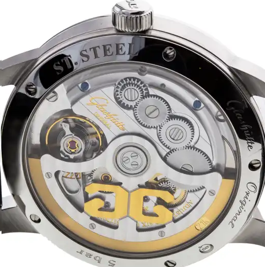 Glashutte Original Senator Excellence Panorama Date Men's Watch - Stainless Steel Luxury Timepiece for Business & Formal Occasions