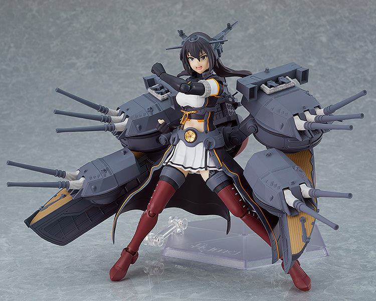 Figma #520 Nagato Kai II Kantai Collection KanColle Anime Figure - Japanese Warship Model for Collectors & Display | Perfect for Anime Fans, Gaming Rooms & Office Decor