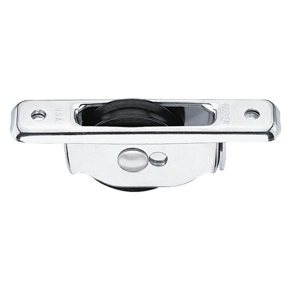 Harken High Strength Thru-Deck Blocks 1/8in Wire 1.5in - Marine Grade Pulley System for Sailboats, Yachts & Rigging Applications