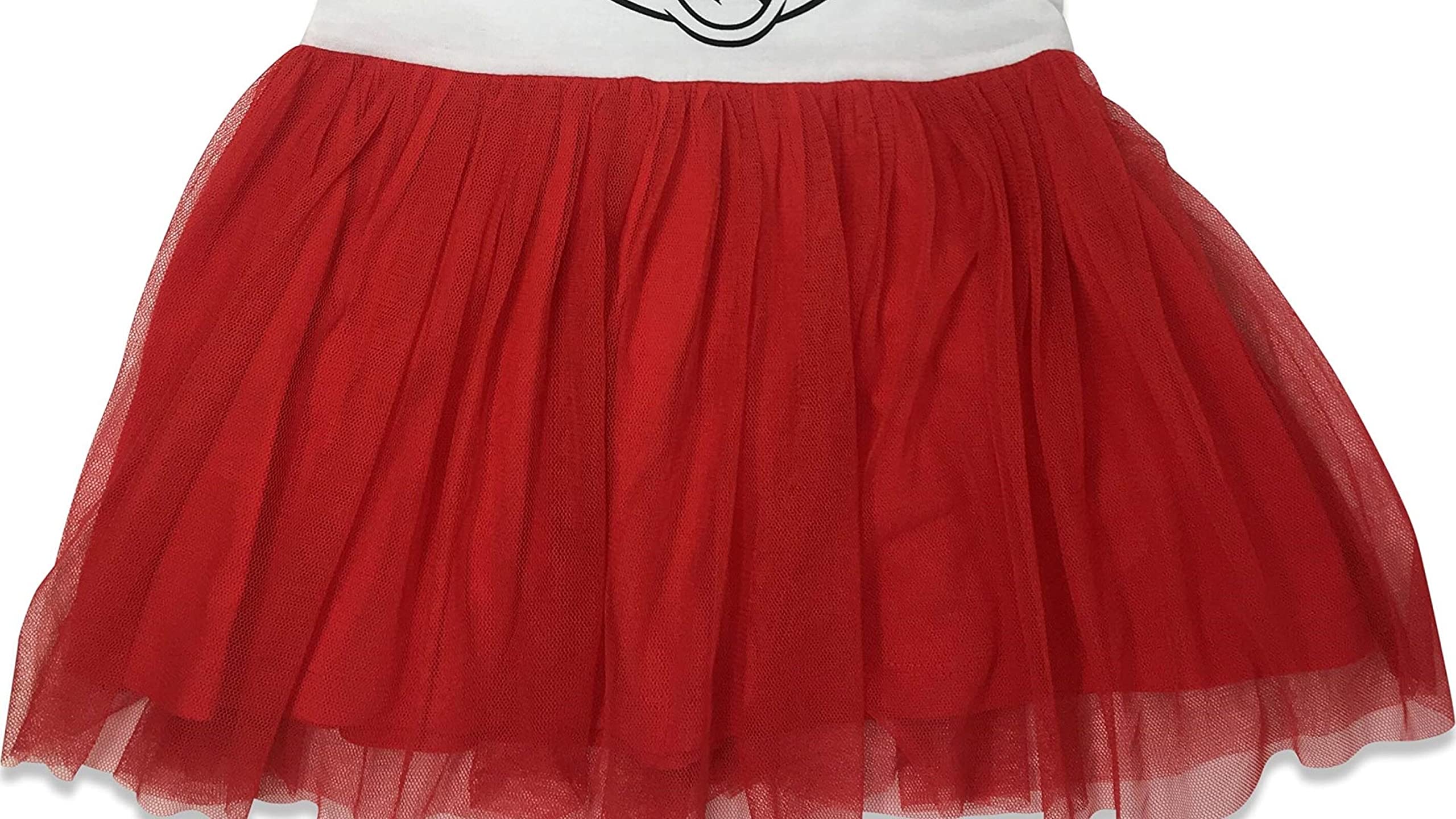 Disney Minnie & Mickey Mouse Rainbow Tulle Dress for Girls - Toddler to Big Kid (2T-10Y) | Princess Party Dress, Birthday Outfit, Photo Shoot Costume