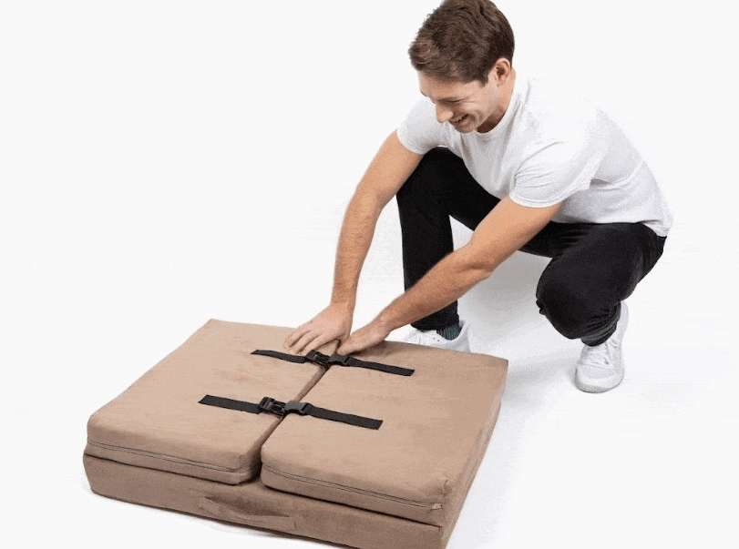 Portable Travel Bed - Lightweight & Compact Folding Mattress for Camping, Road Trips & Guest Sleepovers | Perfect for Outdoor Adventures & Home Use