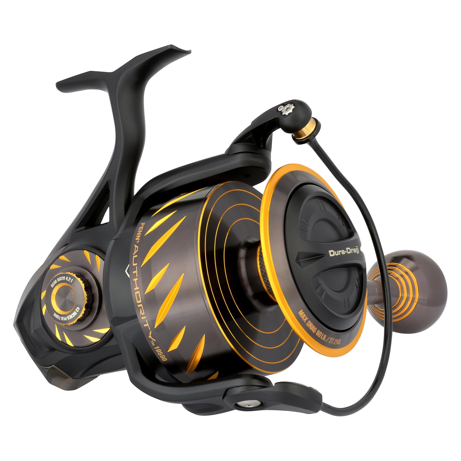 Authority® Spinning Reel - High Performance Saltwater Fishing Reel with Smooth Drag System | Perfect for Surf Fishing, Pier Fishing, and Offshore Angling