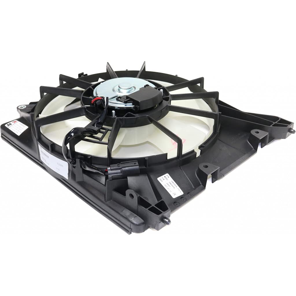 2015 Honda Fit Radiator Cooling Fan Assembly - OEM 190155R1003-PFM & HO3115166 Replacement Part | Perfect for Engine Cooling & Overheating Prevention