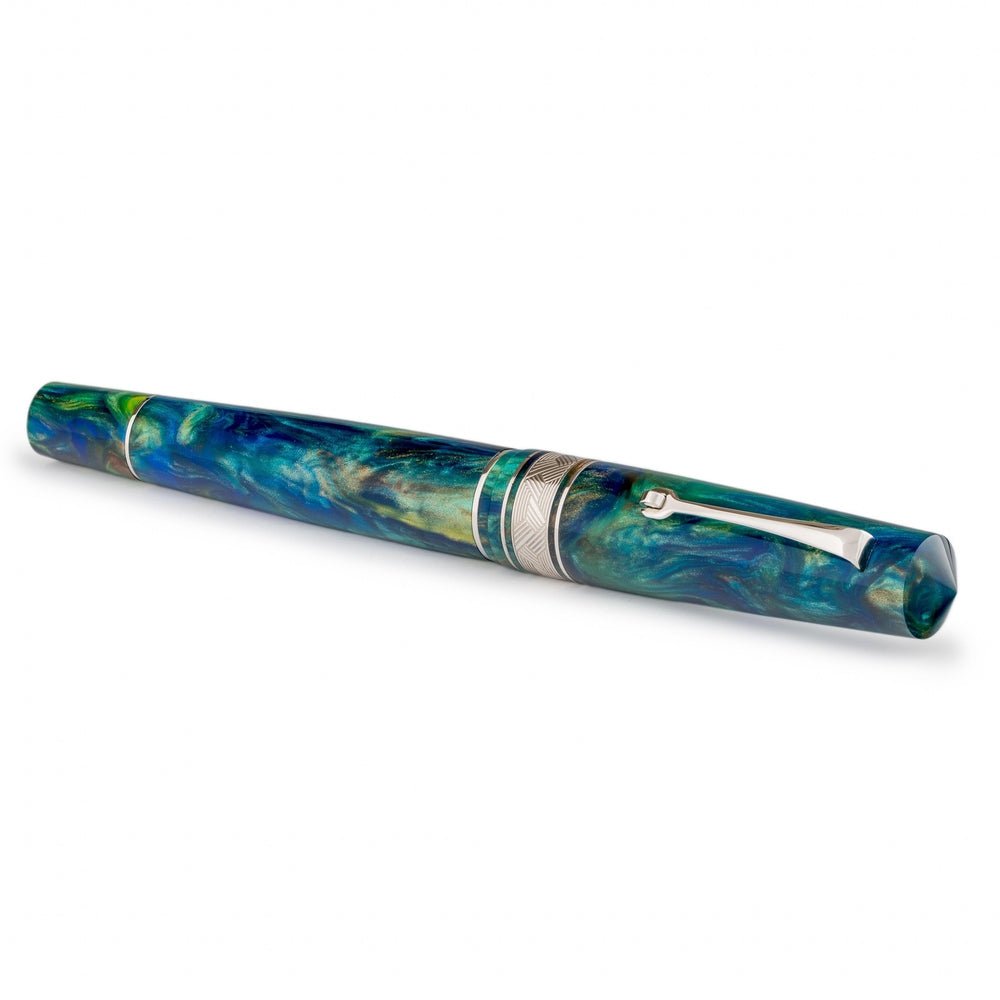 Leonardo × @micahfinds Revival Copper Patina Fountain Pen - Elegant Writing Instrument for Calligraphy, Journaling & Gift Giving