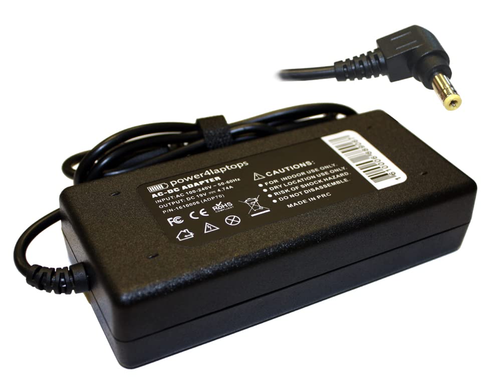 MSI PA-1900-06 Laptop AC Adapter Charger Power Supply - Compatible with MSI Gaming Laptops - Perfect for Home, Office & Travel Use