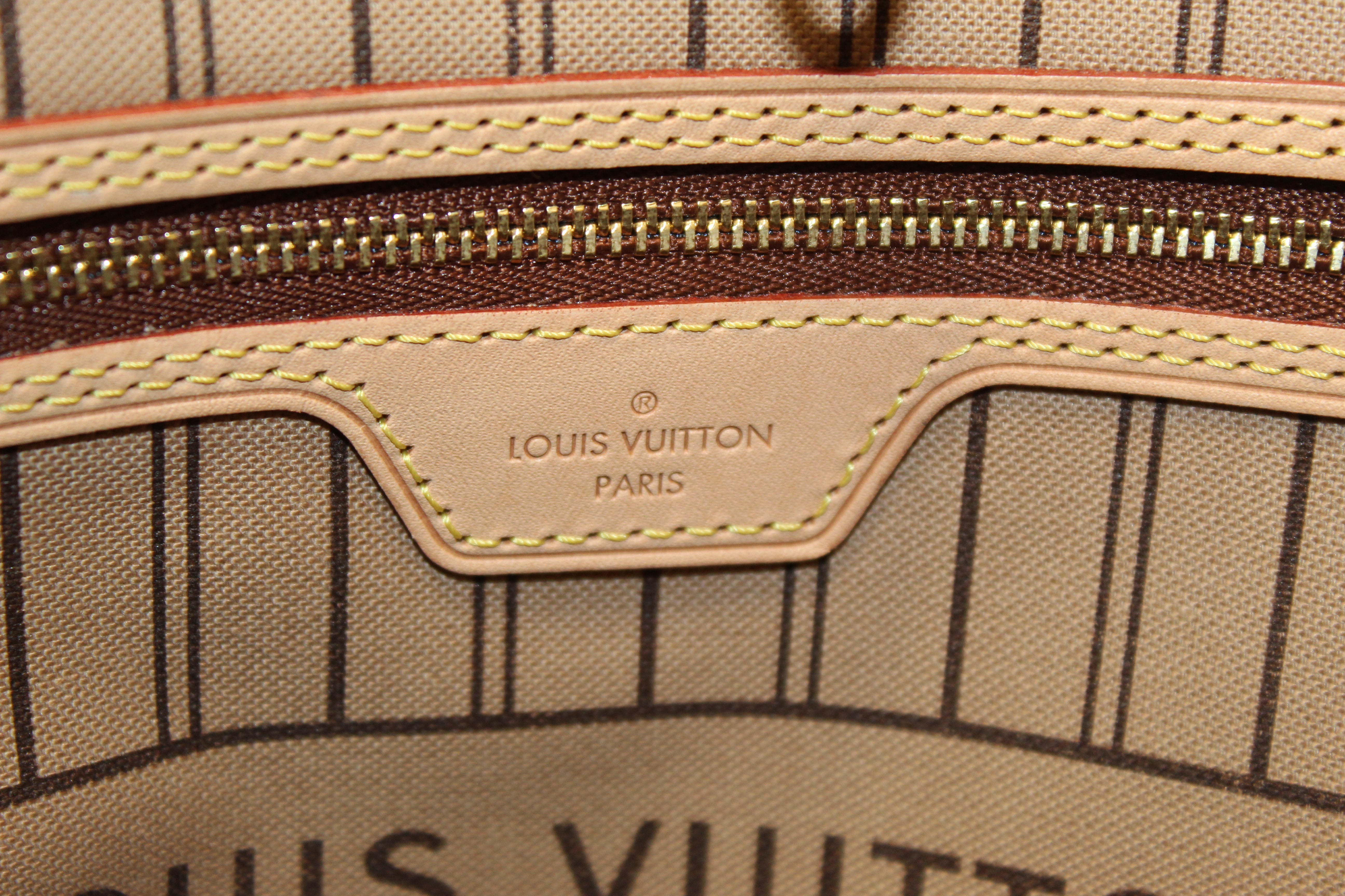 Authentic Louis Vuitton Neverfull GM Monogram Canvas Tote Bag - Luxury Designer Shoulder Handbag for Women, Perfect for Work, Travel & Everyday Use