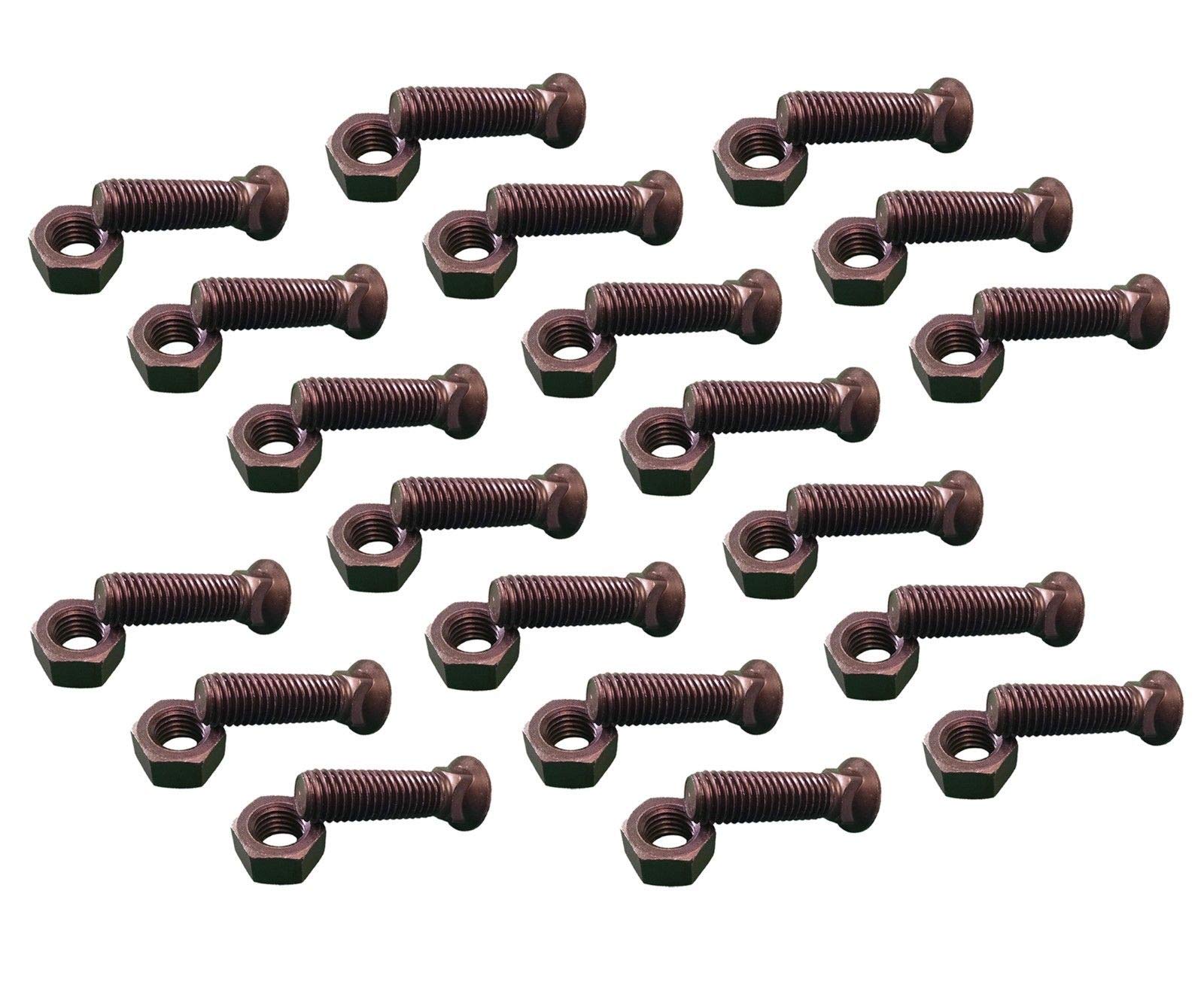 20-Pack Grade 8 Plow Bolts & Nuts - 5/8