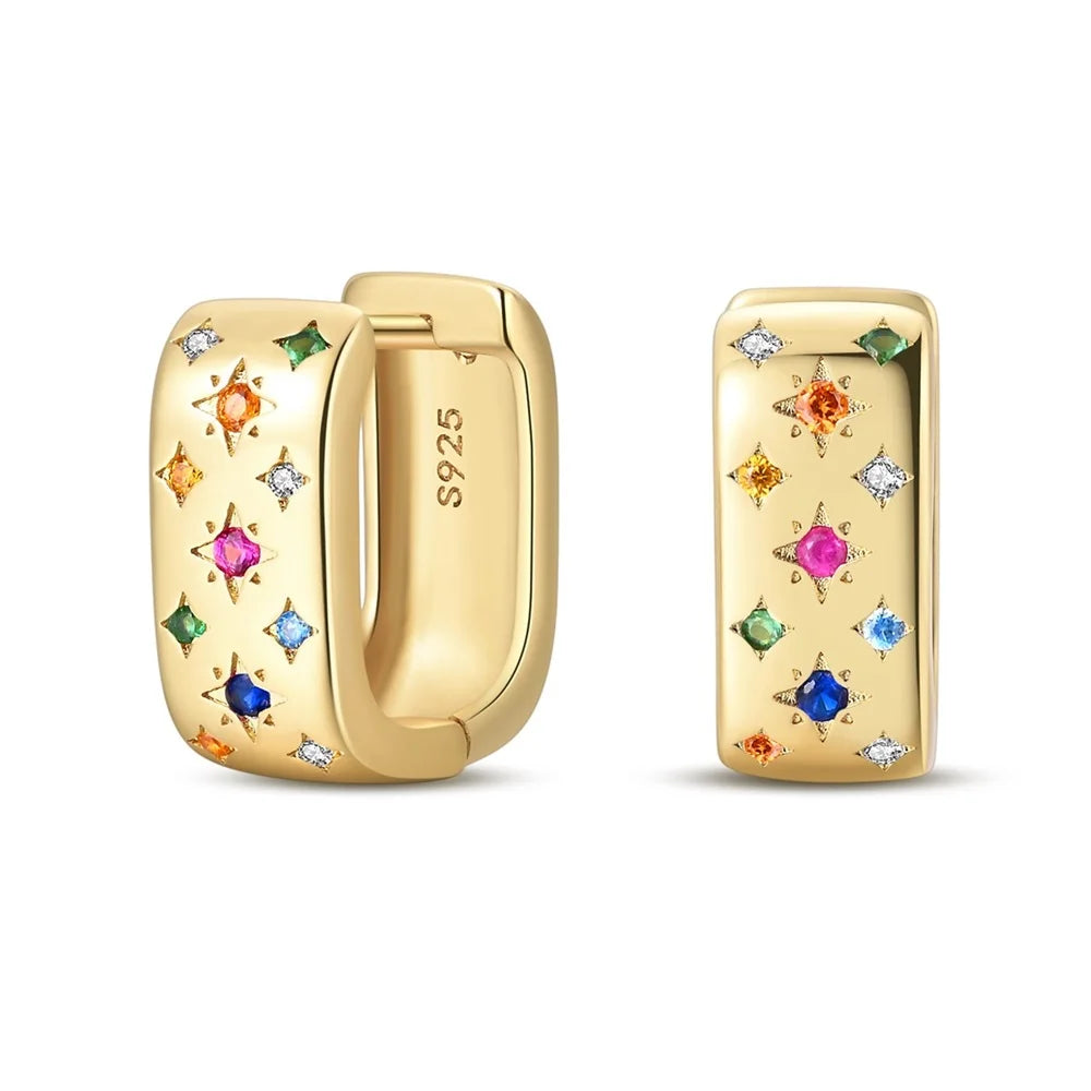 Cute Bee Earrings for Girls - Gold Plated Dainty Honeycomb Jewelry Gift for Women & Teens - Perfect for Everyday Wear, Parties & Gifts