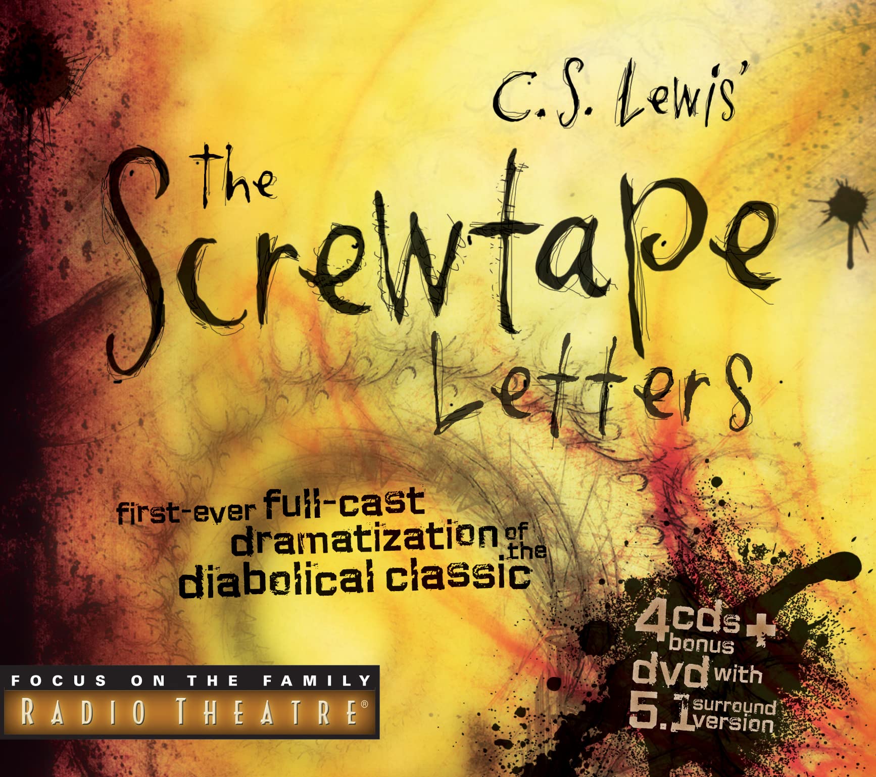 The Screwtape Letters: Full-Cast Dramatization Audiobook - Classic C.S. Lewis Christian Fiction (Radio Theatre) - Perfect for Commuting, Bible Study & Book Clubs