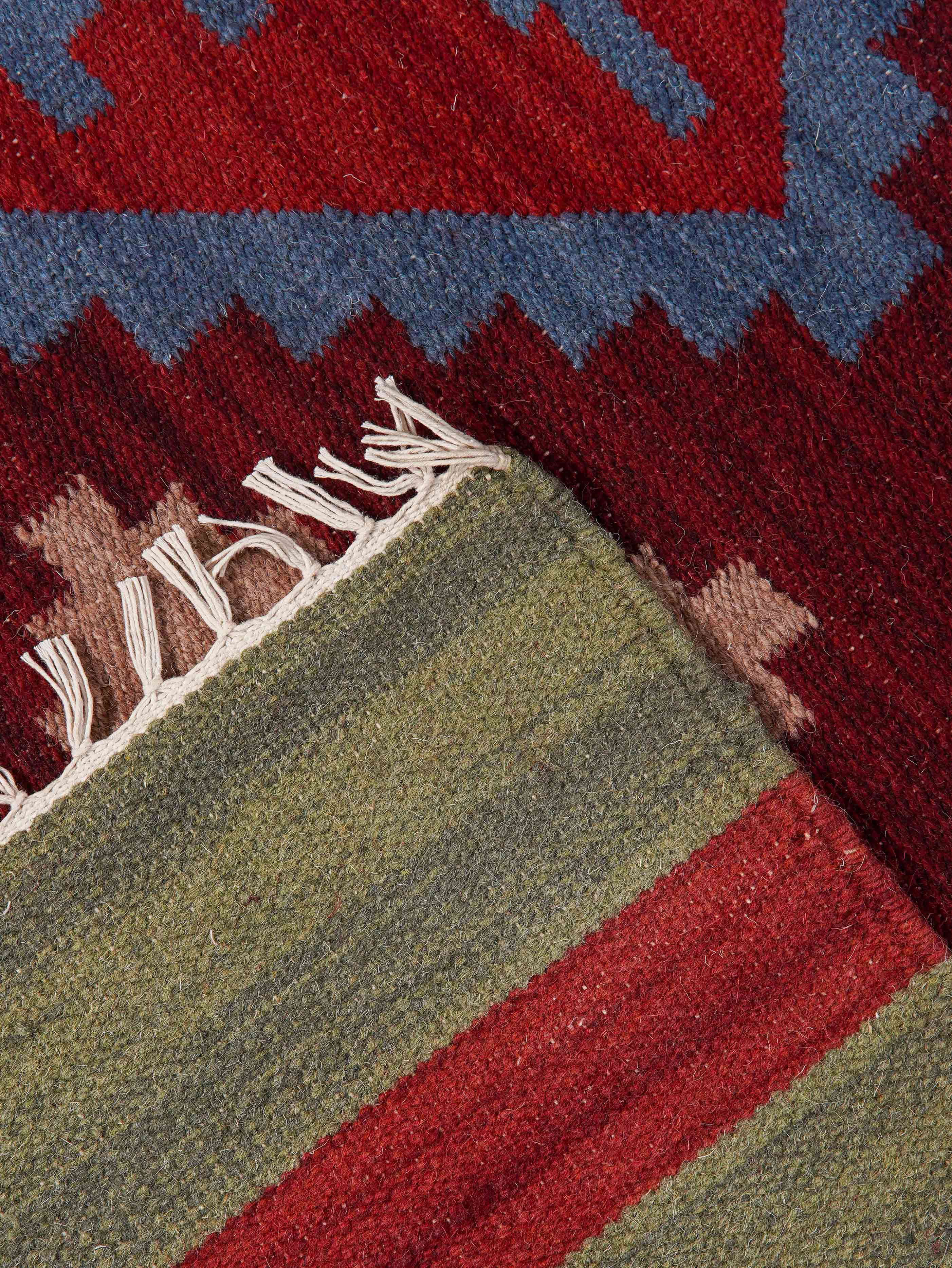 Hand Woven Bohemian Ecstasy Area Rug - Soft & Durable for Living Room, Bedroom, or Nursery Decor
