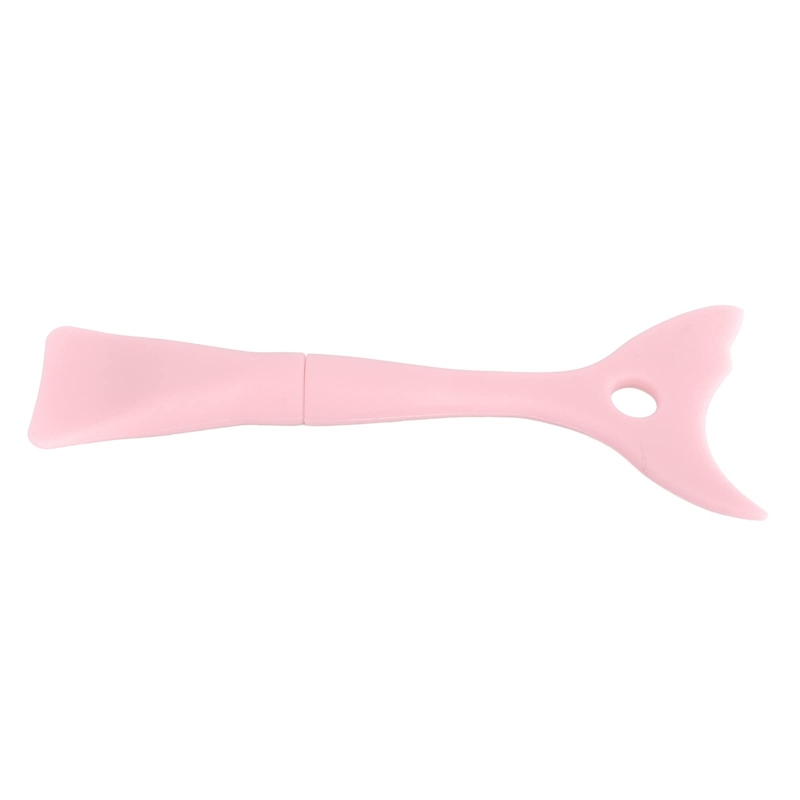 EXCLUZO Detachable Washable Silicone Eyeliner Aid Tool - Flexible Multi-Function Eyeliner Guide for Perfect Winged Eyeliner - Soft Portable Pink Makeup Accessory for Home & Travel (Great for Beginners & Professionals)