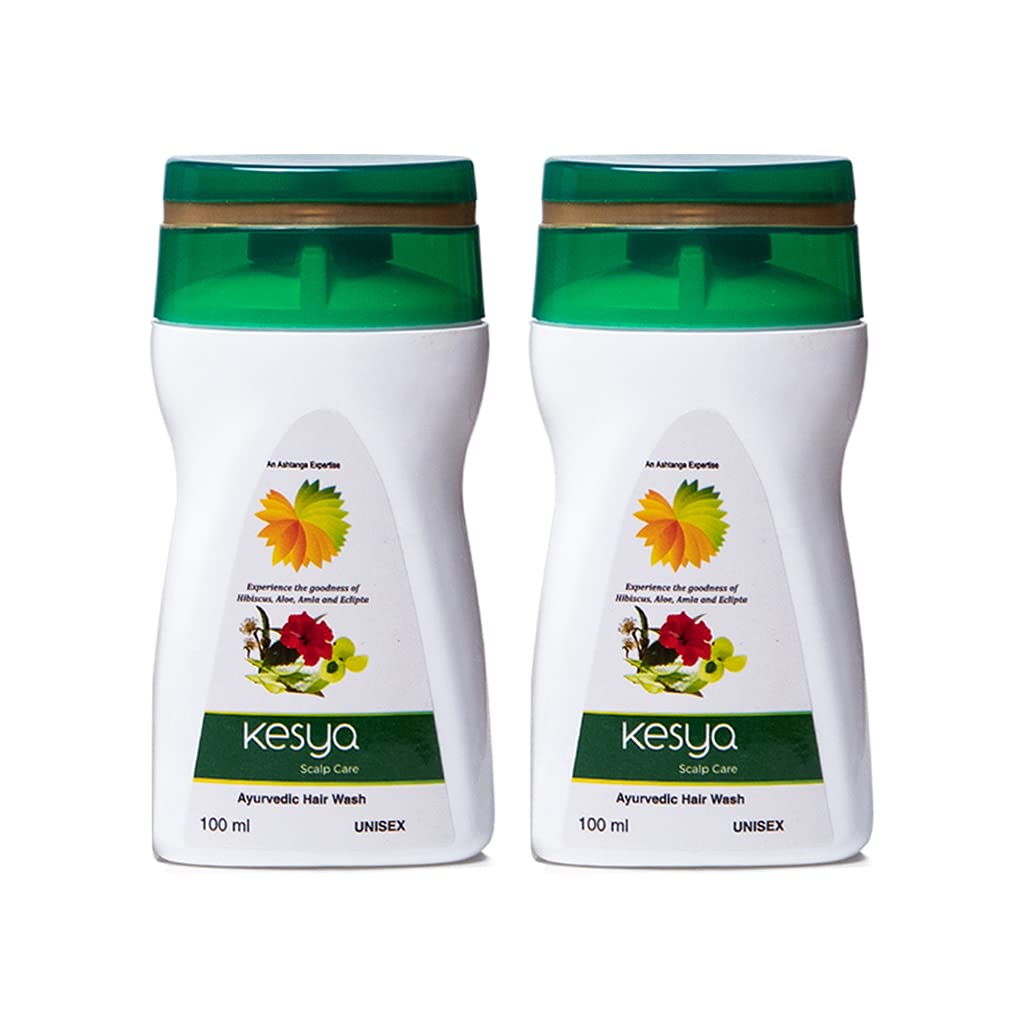 ASHTANGA Kesya Scalp Care Shampoo 100ml - Natural Hair Growth Treatment for Dry, Itchy Scalp - Perfect for Daily Use & Hair Regimen