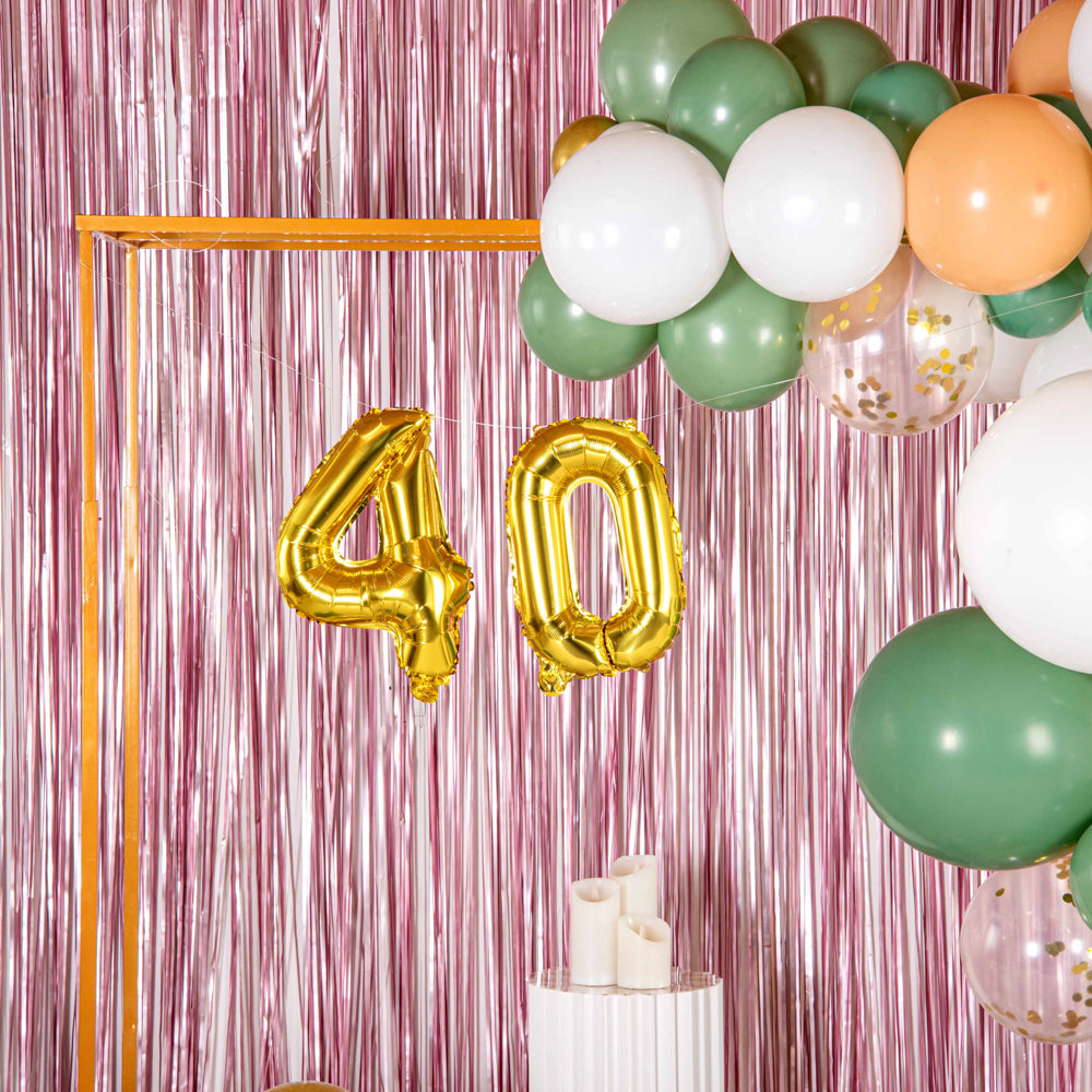 Balloonify Gold Mylar Number 0 Balloon - 16 Inch Large Foil Balloon for Birthday Parties, Baby Showers & Anniversary Celebrations (1 Count)