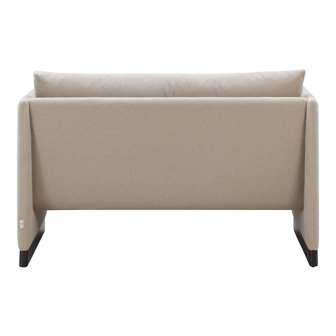 Comfortable Low Back Lounge Chair - Modern Accent Chair for Living Room, Bedroom & Office - Perfect for Relaxing, Reading & Lounging
