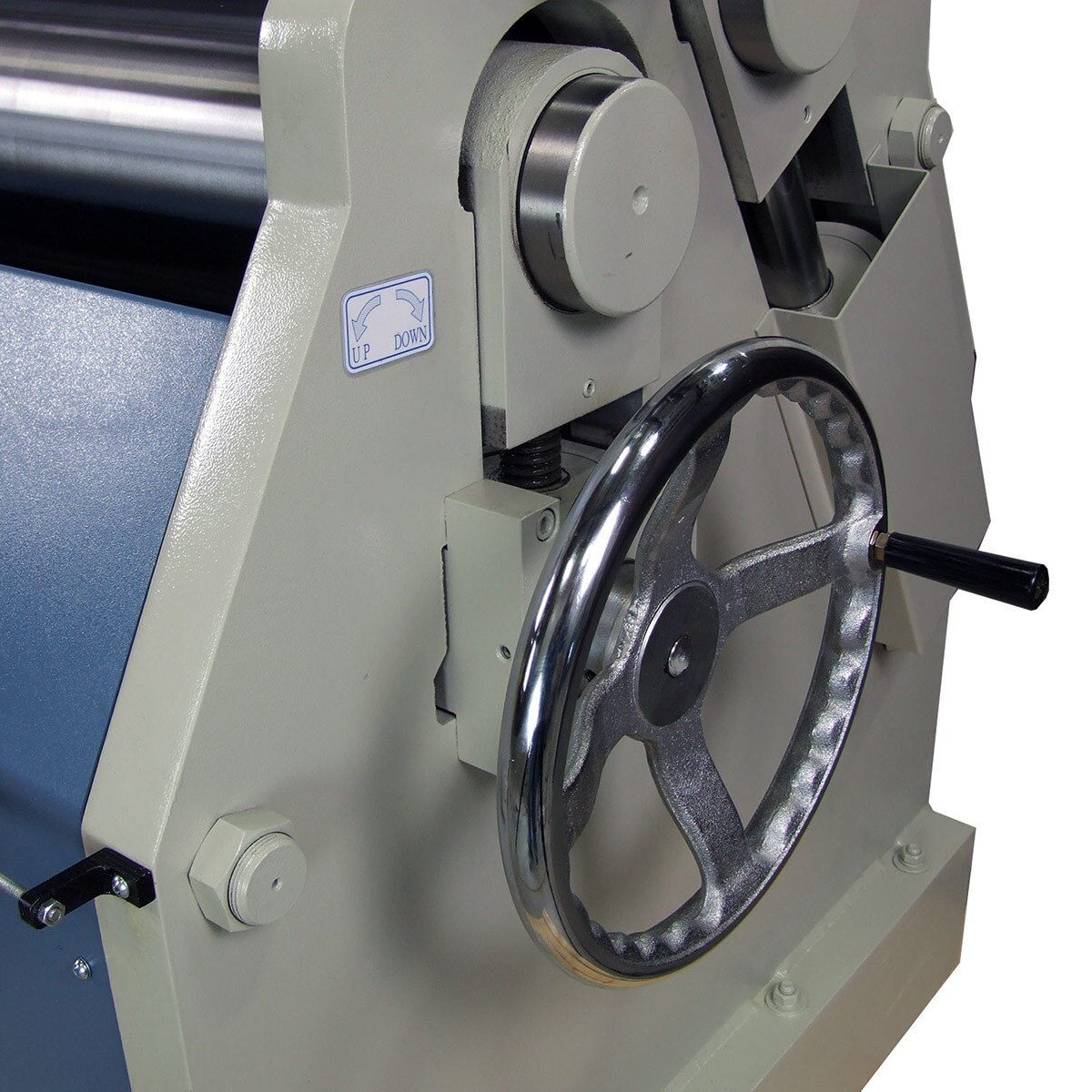 Baileigh Industrial BA9 1006577 Plate Roll PR 609 - Heavy Duty Metal Sheet Rolling Machine for Metal Fabrication & HVAC Duct Work | Perfect for Workshops, Construction Sites & Industrial Manufacturing