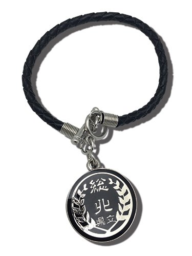 Yowamushi Pedal Sohoku High School Emblem Bracelet - Anime Cycling Sports Jewelry for Fans, Cosplay & Gift Giving