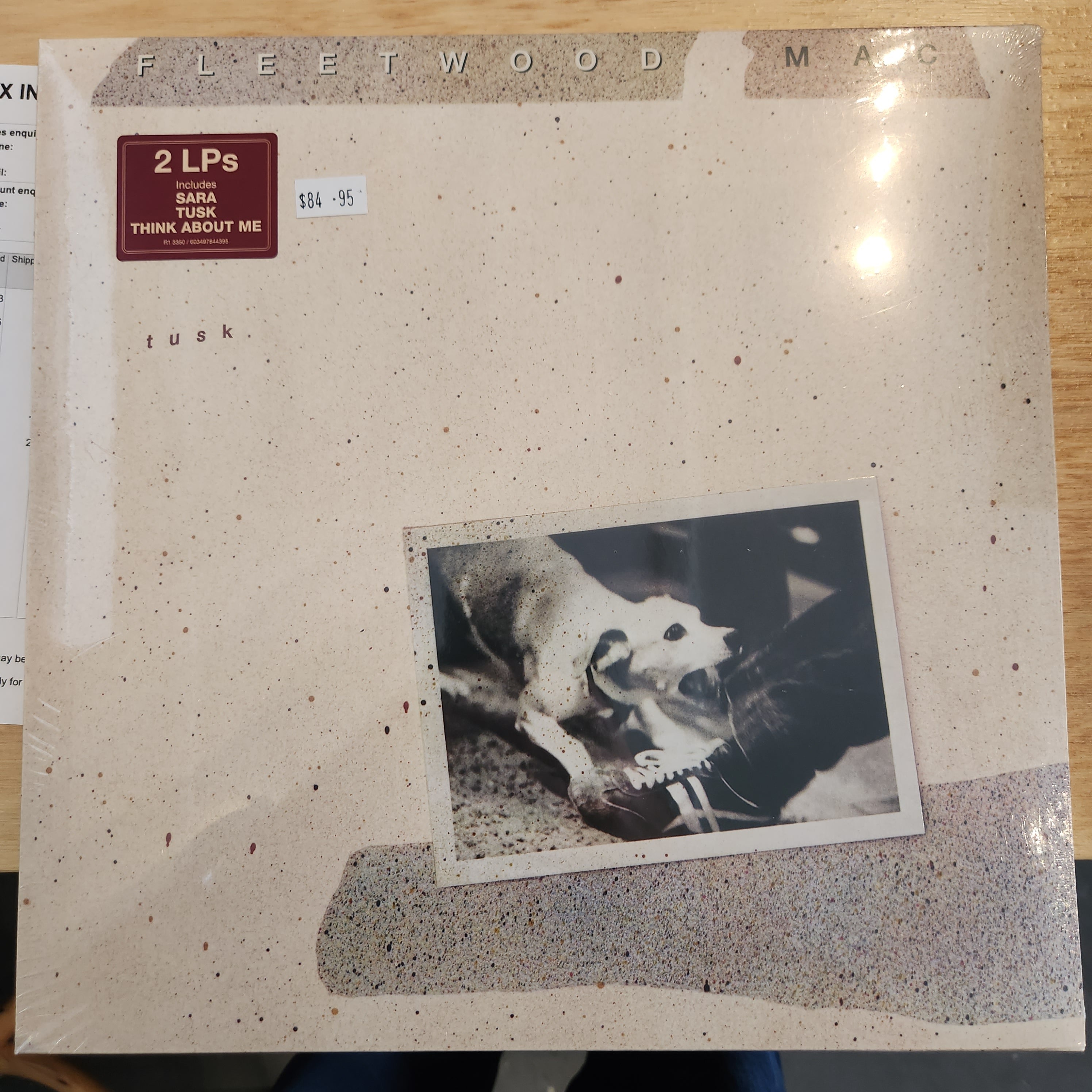 Fleetwood Mac Tusk Double Vinyl LP Record - Classic Rock Album for Music Lovers & Collectors - Perfect for Home Listening, Gifts & Vinyl Collections