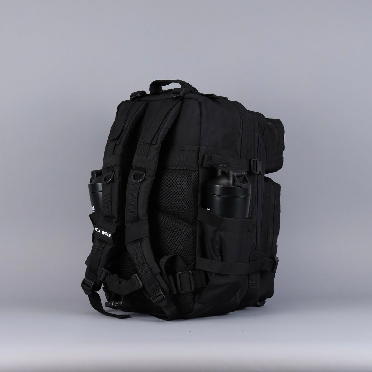 WOLFpak 45L Backpack (Alpha Black) - Durable Camping, Hiking, Gym & Travel Backpack for Men & Women - Perfect for Outdoor Adventures, Workouts & Daily Commute