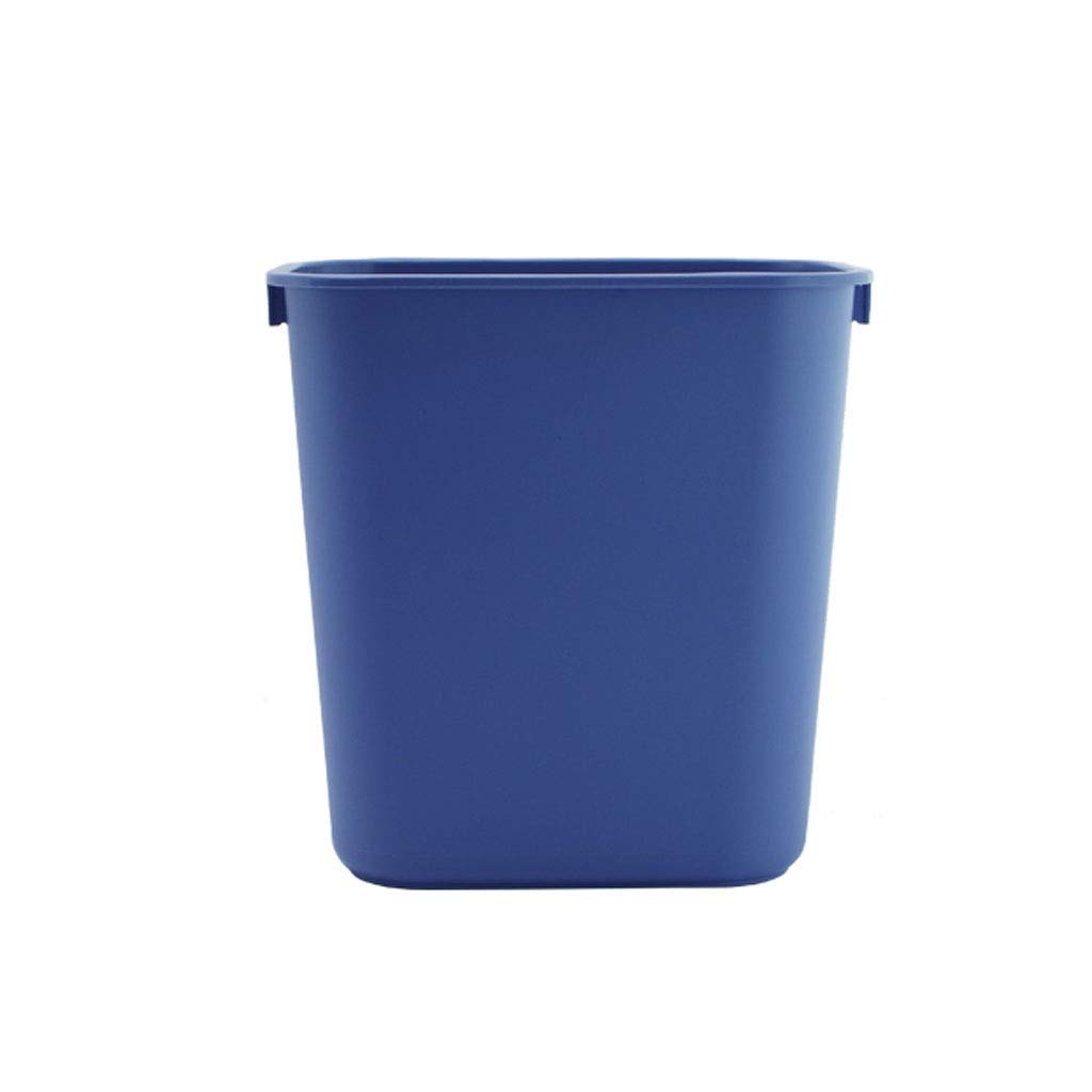 AVEO 15L (4 Gallon) Slide Trash Can - Large Plastic Recycling Bin with No Cover for Home, Office & Kitchen Waste - Eco-Friendly Garbage Can for Paper, Rubbish & Trash Disposal (Color: C)