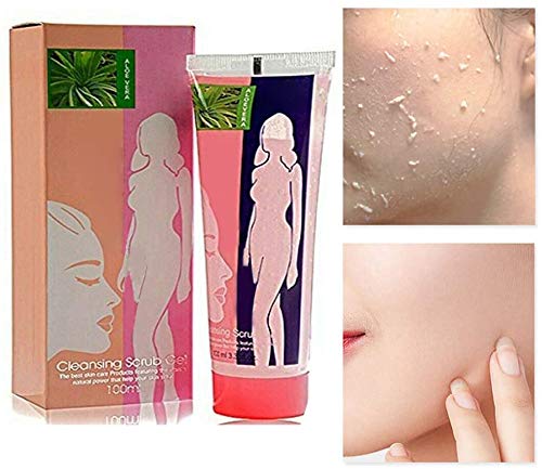 Pietty Cream Face and Body Cleansing Scrub Gel - 100ml | Exfoliating & Moisturizing for Smooth Skin | Perfect for Daily Use & Spa Days