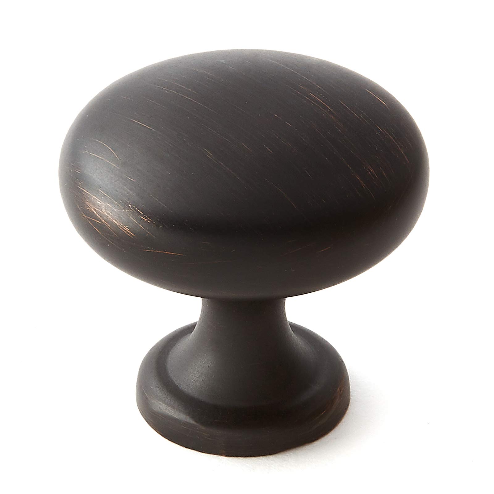 25 Pack Solid Round Kitchen Cabinet Knobs - 1-1/8