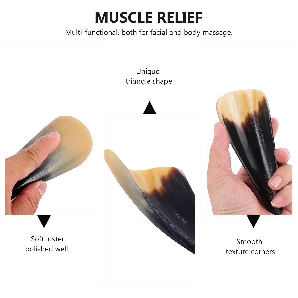 2 Pack Body Scraping Plates for Muscle Relief & Recovery - Gua Sha Massage Tools for Pain Relief, Myofascial Release - Perfect for Post-Workout, Physical Therapy & Home Spa Use