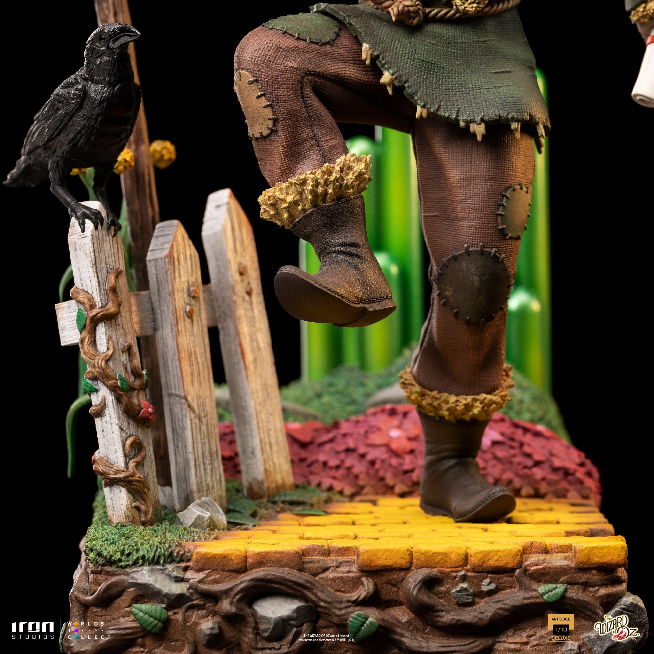 Iron Studios Wizard of Oz Scarecrow Deluxe BDS Art Scale 1/10 Statue - Collectible Figure for Home Decor, Movie Memorabilia & Fan Display