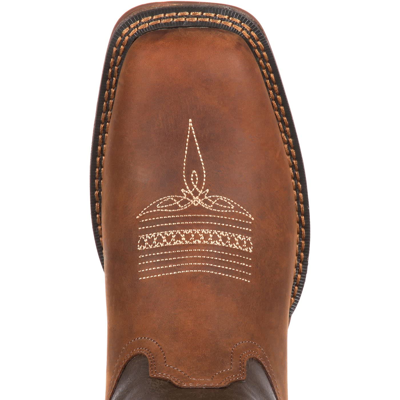 Durango Men's Rebel Western Boot - Genuine Leather Cowboy Boots for Men - Durable & Comfortable Riding Boots for Country, Rodeo & Outdoor Adventures