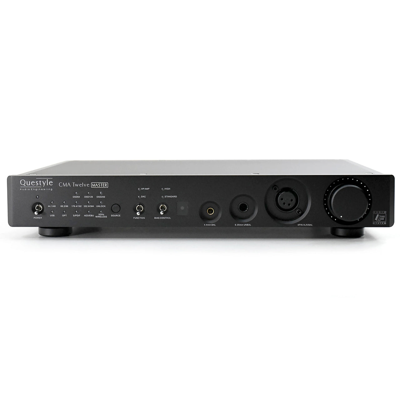 Questyle CMA Twelve Master DAC/Amp - High-Resolution Audio Decoder & Headphone Amplifier (Open Box) - Perfect for Audiophiles, Studio Recording & Home Audio Systems