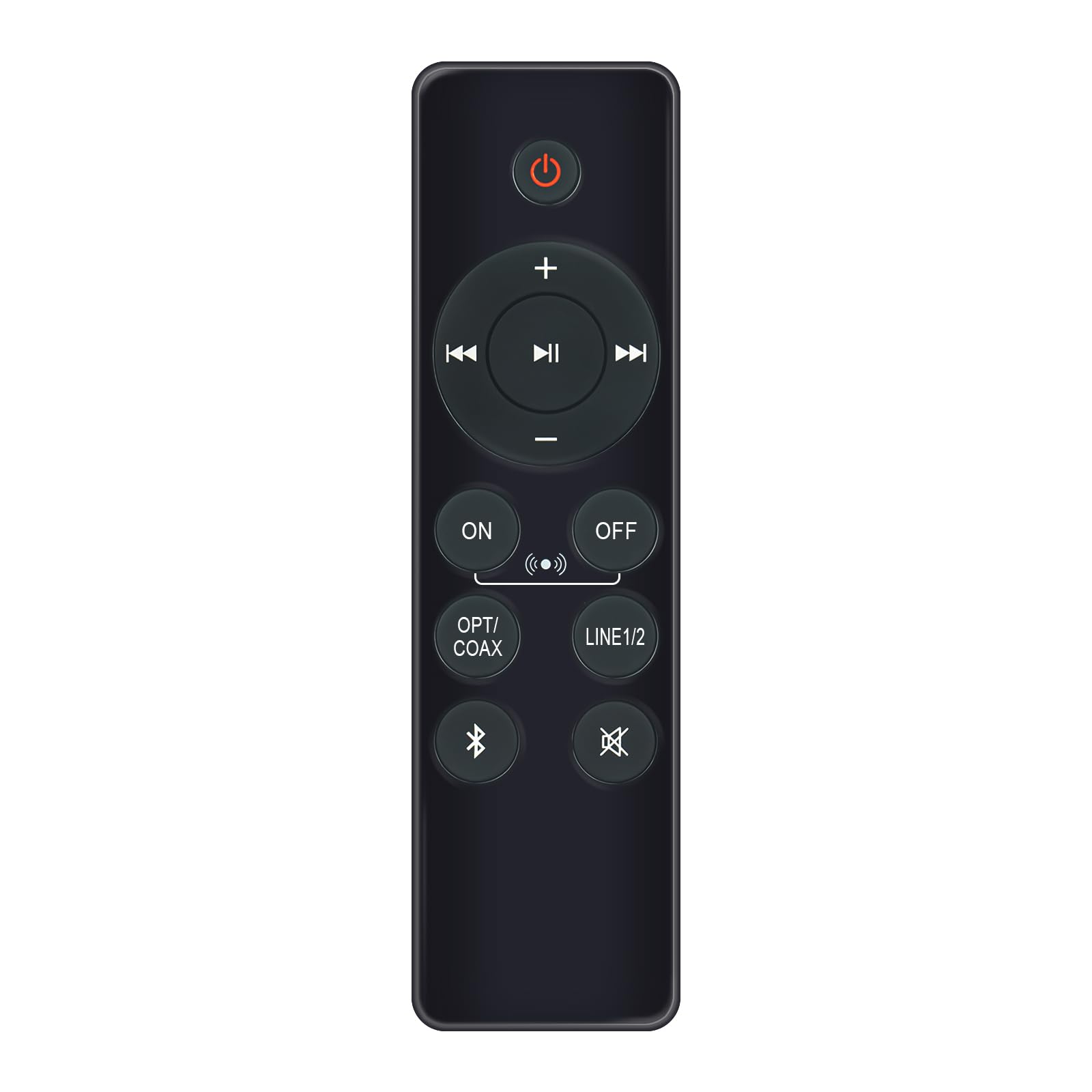 Edifier R1280DBs Replacement Remote Control RC80B - Compatible with Active Speakers for Home Audio & Studio Use