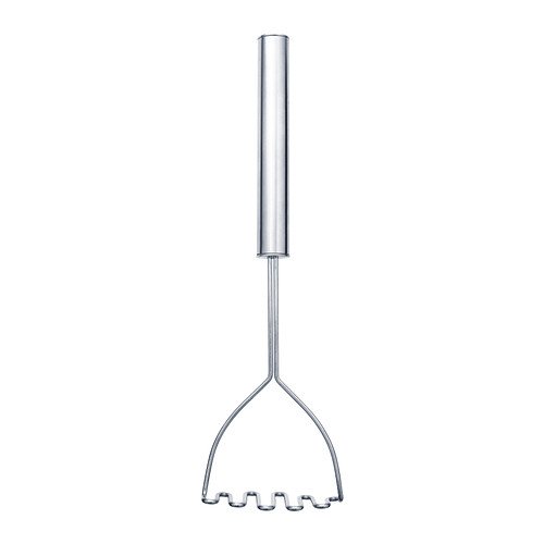 IKEA Koncis Stainless Steel Potato Masher for Smooth Mashed Potatoes - Perfect for Kitchens, Restaurants & Home Cooking