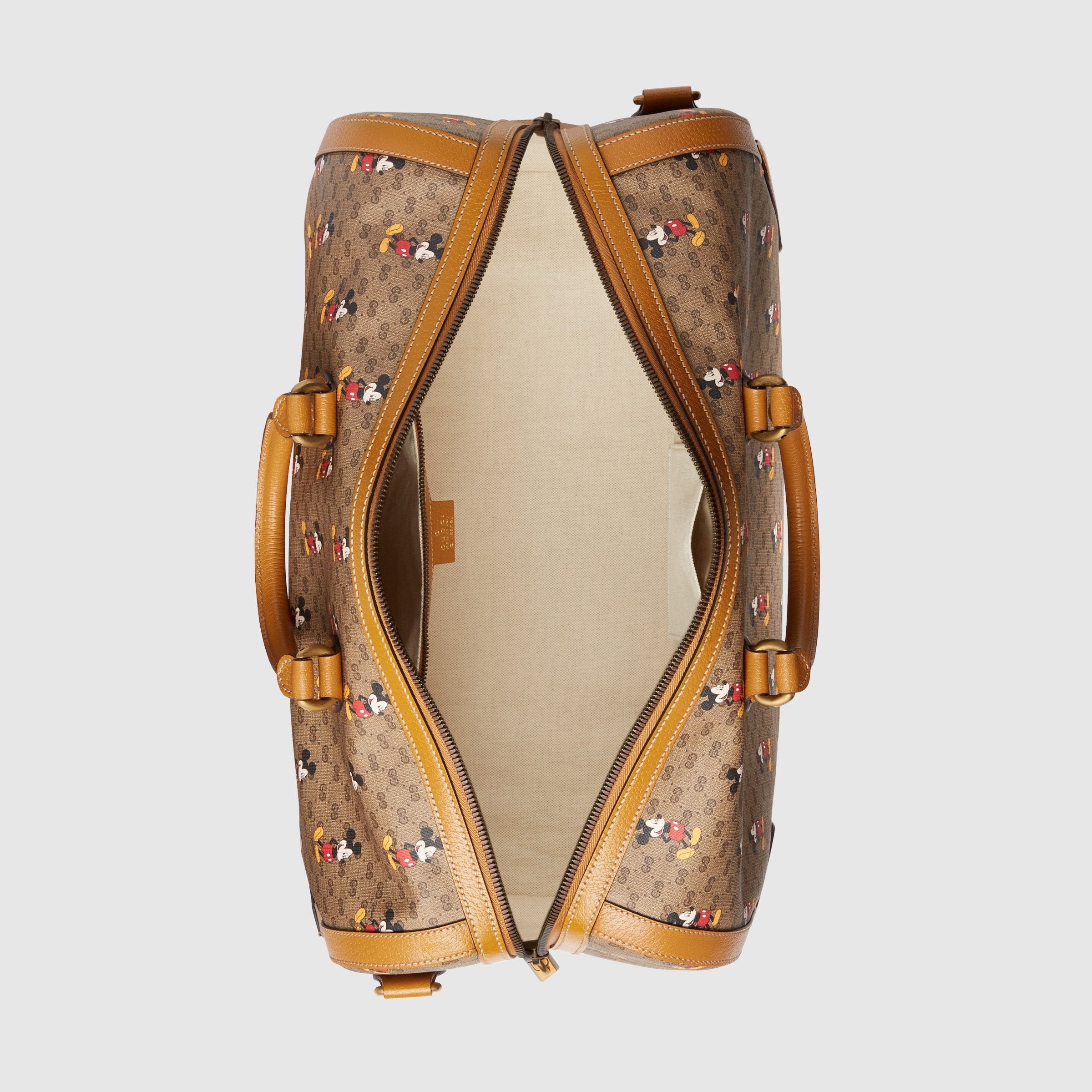 Gucci Disney x Gucci Medium Travel Duffle Bag for Women & Men - Perfect for Weekend Getaways, Gym & Airplane Carry-On Luggage