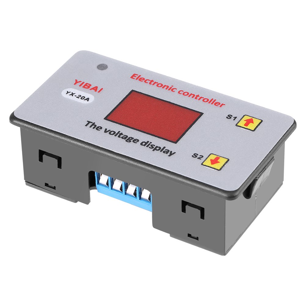 Hilitand 12V Lithium Battery Charging Controller Board Module - Automatic Low Voltage Protection for RV, Solar, Marine & Off-Grid Power Systems